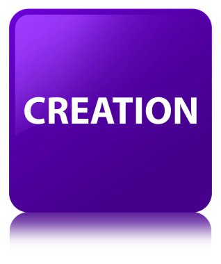 Oluşturma mor kare düğme