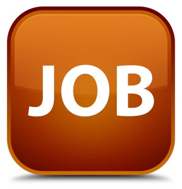 İş özel kahverengi kare düğme