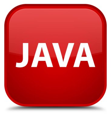 Java özel kırmızı kare düğme