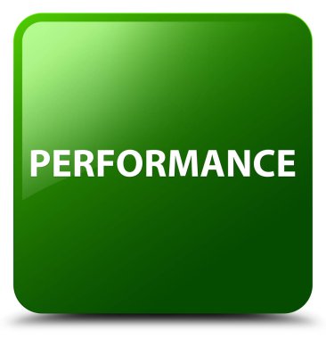 Performans yeşil kare düğme