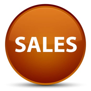 Satış özel kahverengi yuvarlak düğmesi