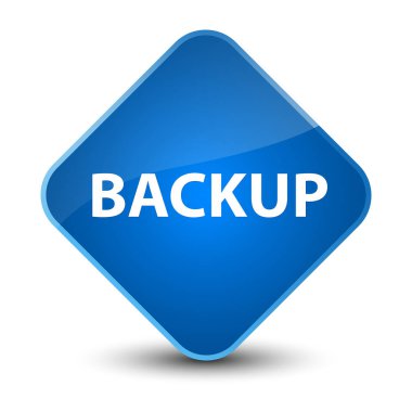 Yedek zarif mavi elmas düğmesi