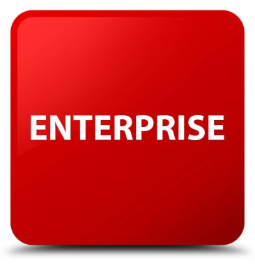 Kurumsal kırmızı kare düğme