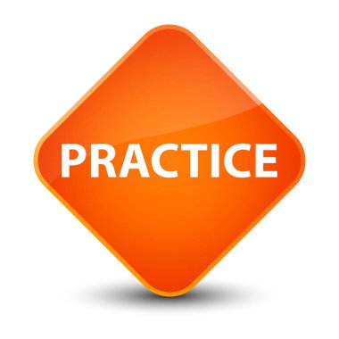 Uygulama zarif Turuncu elmas düğmesi