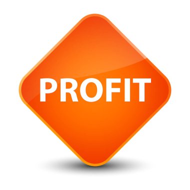 Kar zarif Turuncu elmas düğmesi