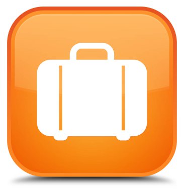 Çanta kutsal kişilerin resmi özel turuncu kare düğme