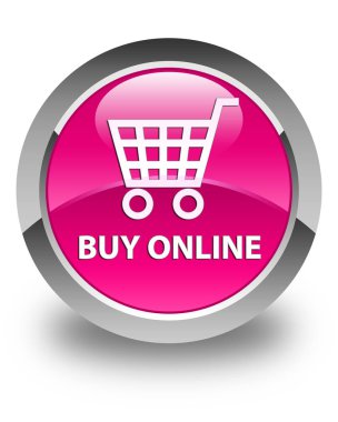 Online parlak pembe yuvarlak düğme satın