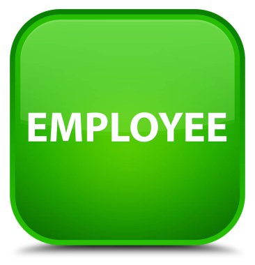 Çalışan özel yeşil kare düğmesini