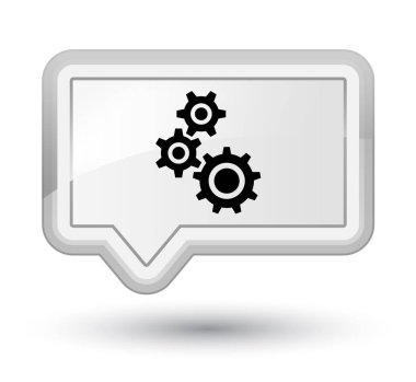 Gears'ı simgesi Başbakan beyaz bayrak düğmesini