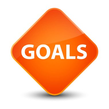 Gol zarif Turuncu elmas düğmesi