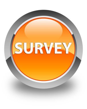 Anket parlak turuncu yuvarlak düğme