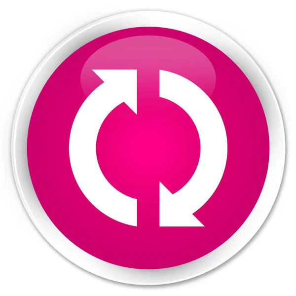 Update icon premium pink round button