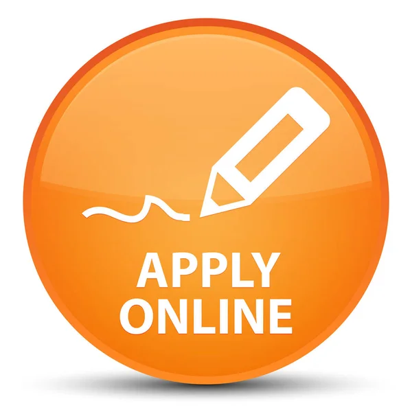 Apply online (edit pen icon) special orange round button