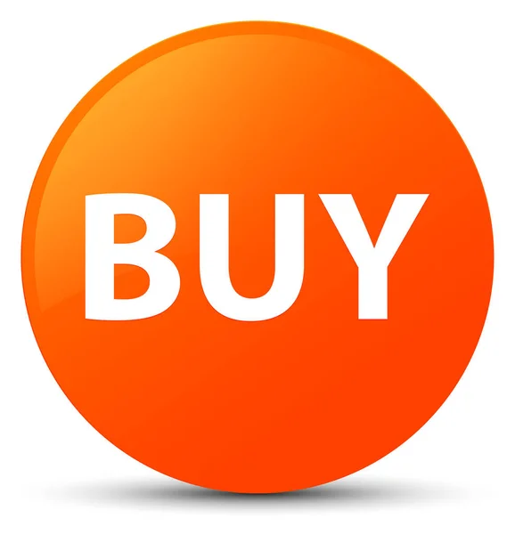 Buy orange round button — Stock Photo, Image