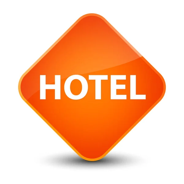 Hotel elegante orange Diamant-Taste — Stockfoto