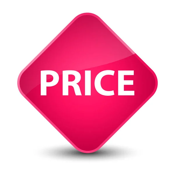 Cena elegancki różowego diamentu przycisk — Zdjęcie stockowe