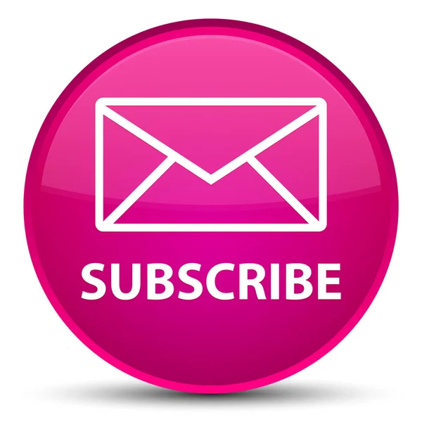 Subscribe (email icon) special pink round button