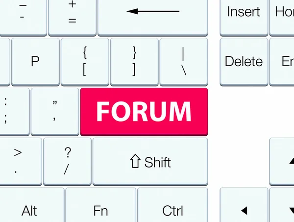 Forum touche clavier rose — Photo