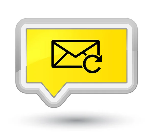 Refresh email icon prime yellow banner button