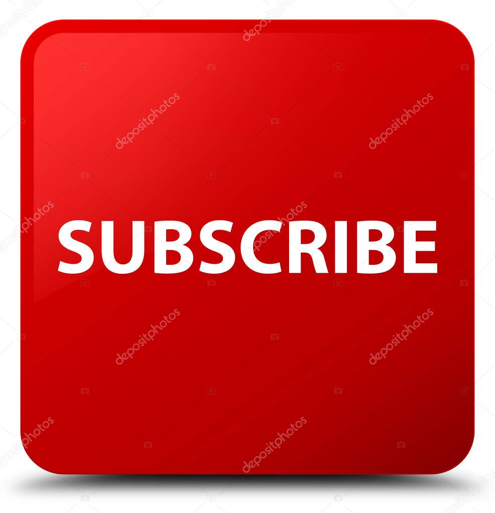 Subscribe red square button