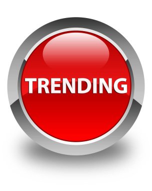 Gidişli parlak düğme kırmızı