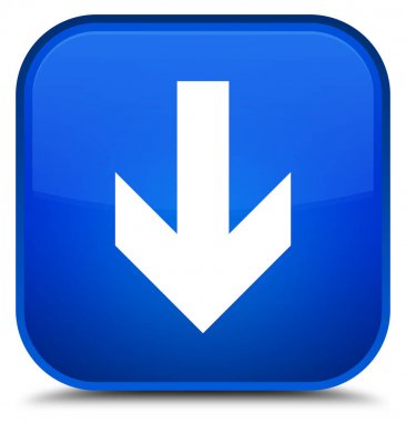 Ok simgesini özel mavi kare düğmesini indir