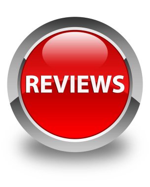 Değerlendirmeleri parlak düğme kırmızı