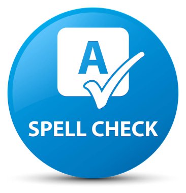 Onay mavi düğme mavi büyü