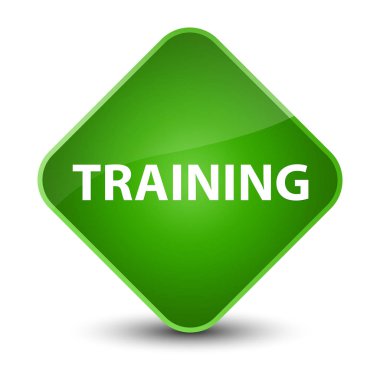 Zarif yeşil elmas düğme eğitimi