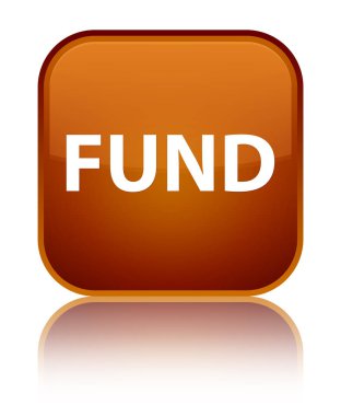 Fon özel kahverengi kare düğme