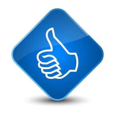 Kutsal kişilerin resmi zarif mavi elmas düğme gibi