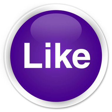 Düğme gibi sigorta primi mor yuvarlak