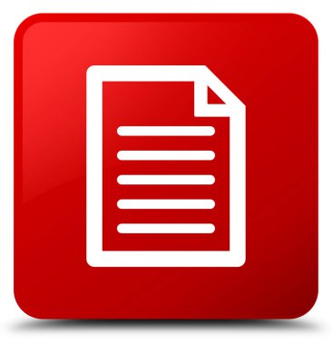 Sayfa simgesi kırmızı kare düğmesi