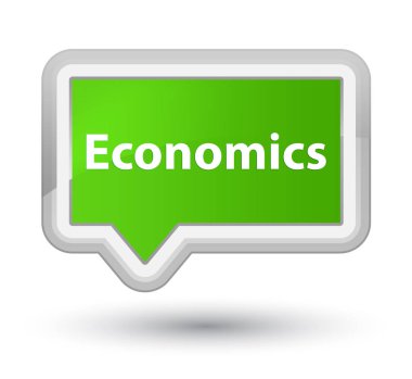 Ekonomi asal yumuşak yeşil bayrak düğmesini