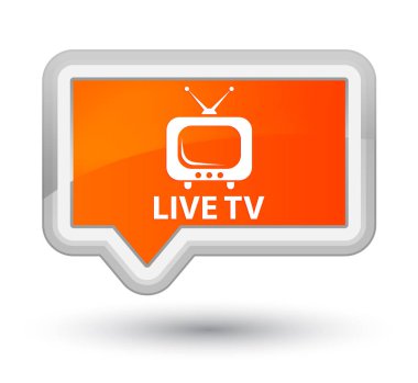 Canlı tv ana turuncu bayrak düğmesini