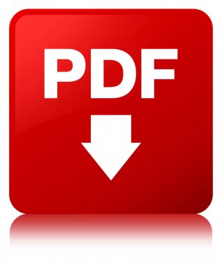 PDF download simgesi kırmızı kare düğme