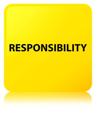 Sorumluluk sarı kare düğme