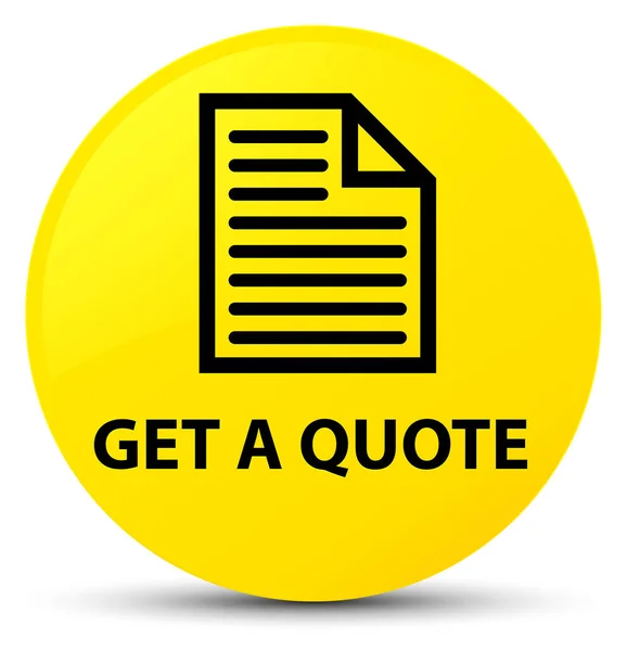 Get a quote (page icon) yellow round button