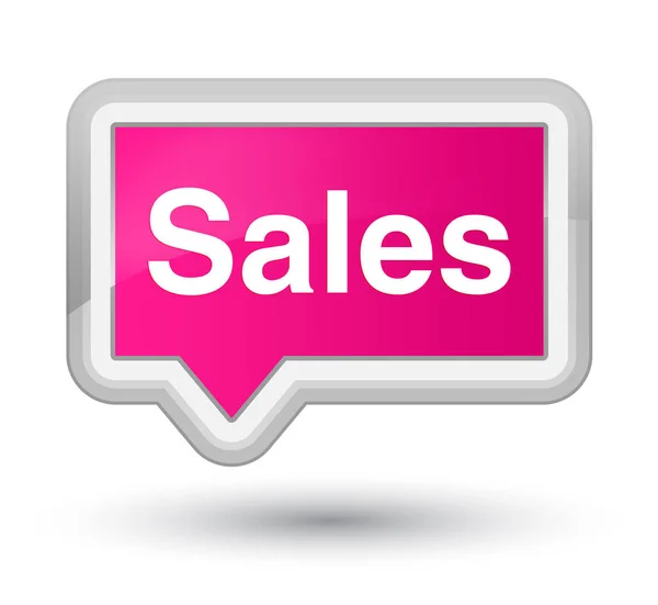 판매 주요 분홍색 배너 버튼 — 스톡 사진