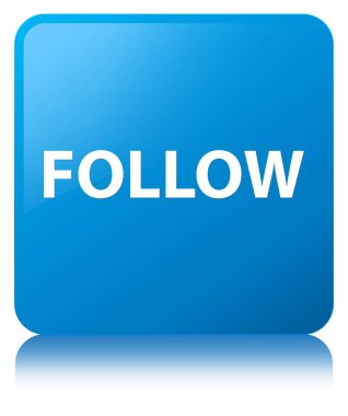 Camgöbeği mavi kare düğmesini izleyin