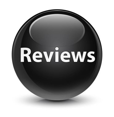 Cam gibi siyah yuvarlak düğmeye değerlendirmeleri