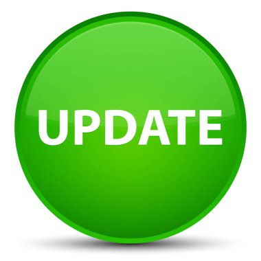 Özel yeşil yuvarlak düğmesini güncelleştir