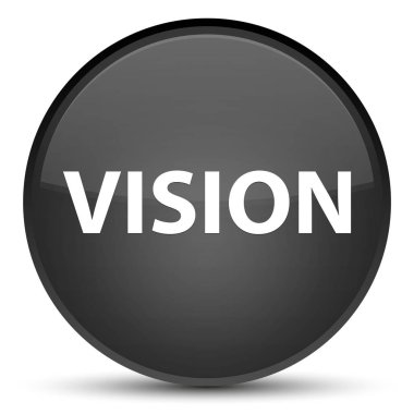 Vizyon özel siyah yuvarlak düğmesi