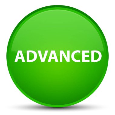 Gelişmiş özel yeşil yuvarlak düğmesi