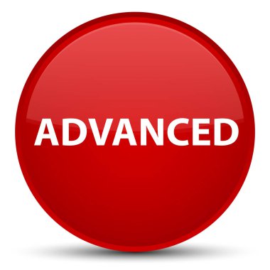 Gelişmiş özel kırmızı yuvarlak düğmesi