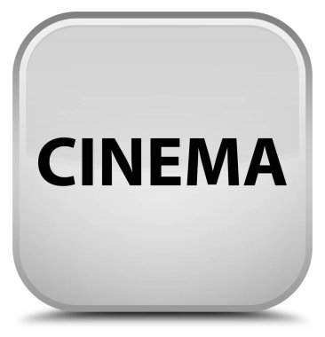 Sinema özel beyaz kare düğme