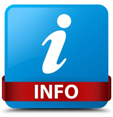 Bilgi: Camgöbeği mavi kare düğme kırmızı kurdele orta