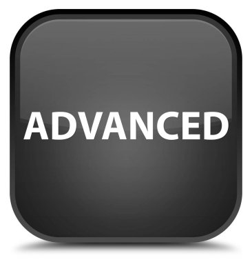 Gelişmiş özel siyah kare düğme