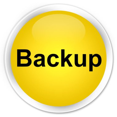 Yedek sigorta primi sarı yuvarlak düğmesi