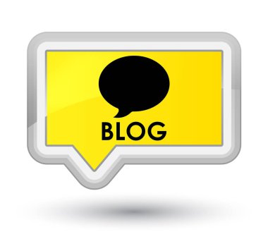 Blog (görüşme simgesi) baş sarı banner buton
